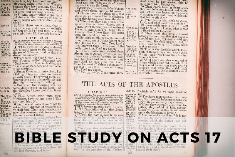 Bible Study on Acts 17