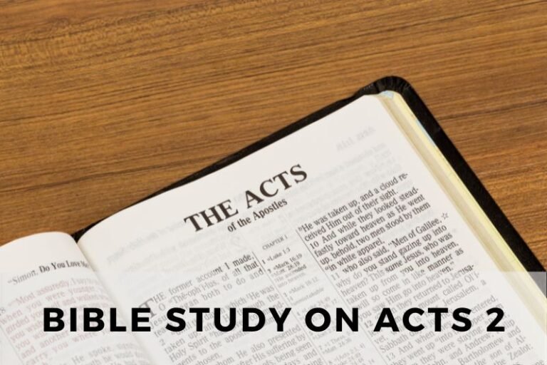 Bible Study on Acts 2: Pentecost and the Holy Spirit