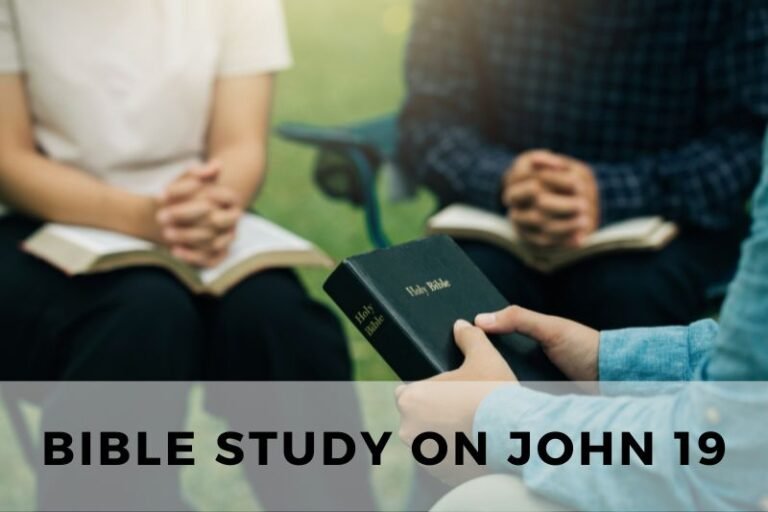 Bible Study on John 19: Crucifixion and Last Words