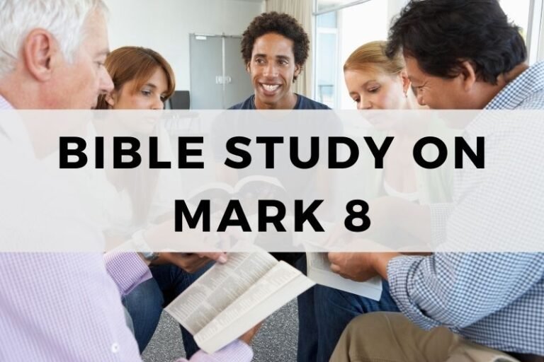 Bible Study on Mark 8:  Feeding, Confession, and Cross