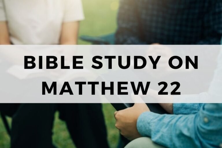 Bible Study on Matthew 22:  Parables and Greatest Commandment