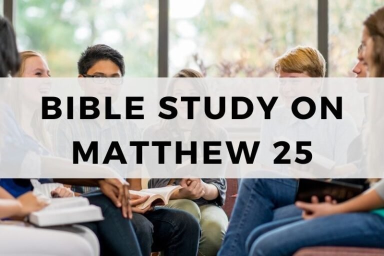 Bible Study on Matthew 25:  Parables of Watchfulness